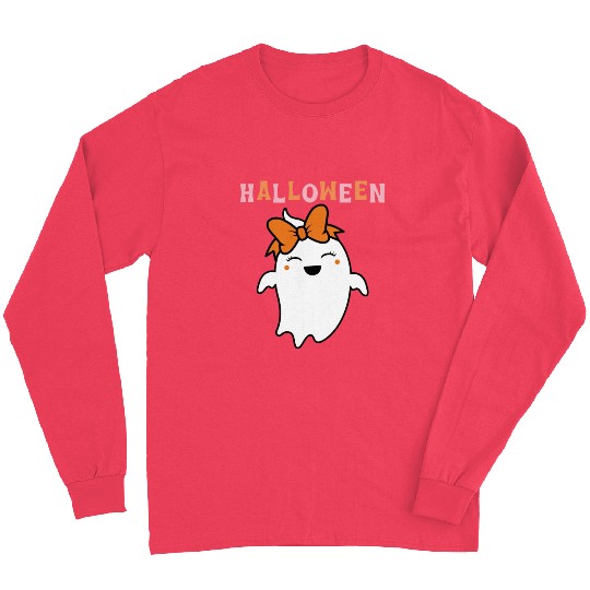 CUTE GHOST Long Sleeves
