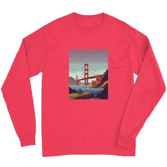 Golden Gate Bridge California Long Sleeves, Golden Gate
