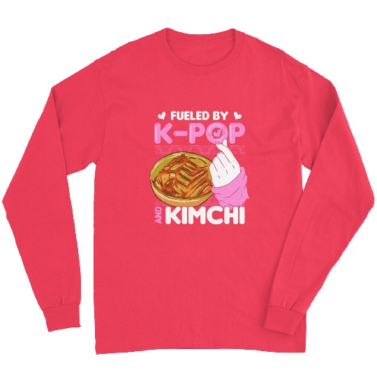 Kimchi Lovers Korean Cuisine Food Gifts Long Sleeves