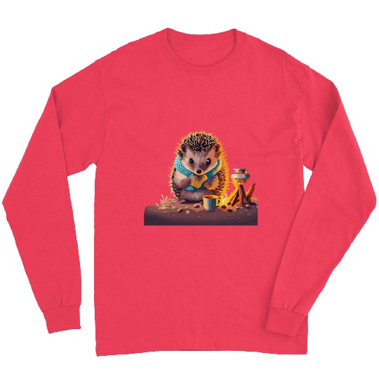 Campfire Hedgehog Long Sleeves