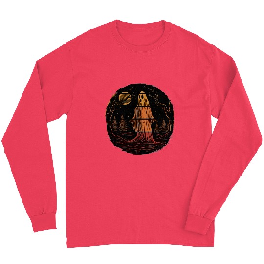 Retro Ghost Long Sleeves
