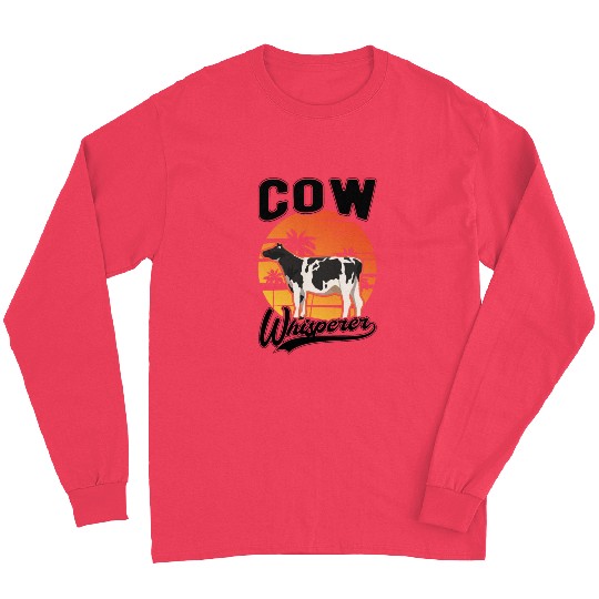 Cow Whisperer Farmer Cattle Breeder Cows Long Sleeves
