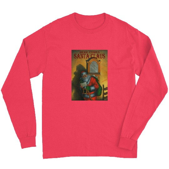 Evil Santa 2-Here Comes Santa Claus Long Sleeves