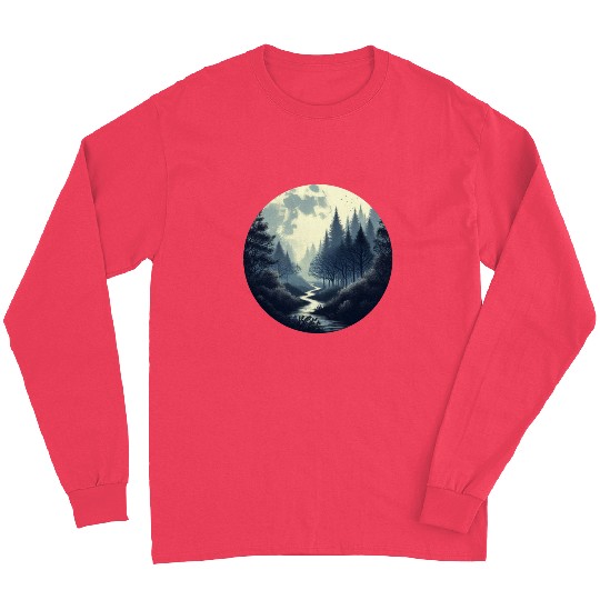 Enchanted Forest - Great Christmas Gift! Long Sleeves