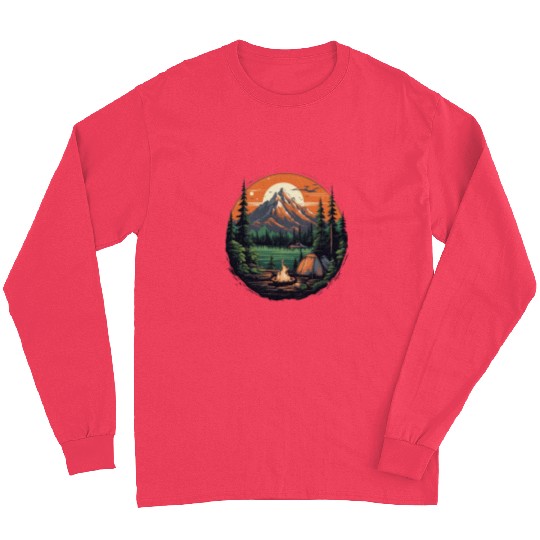 Forest nature trekking adventure Long Sleeves