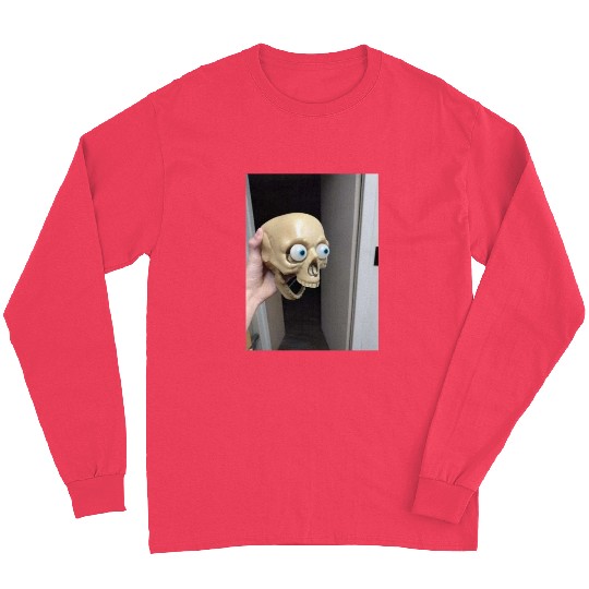 Surprised skull Long Sleeves