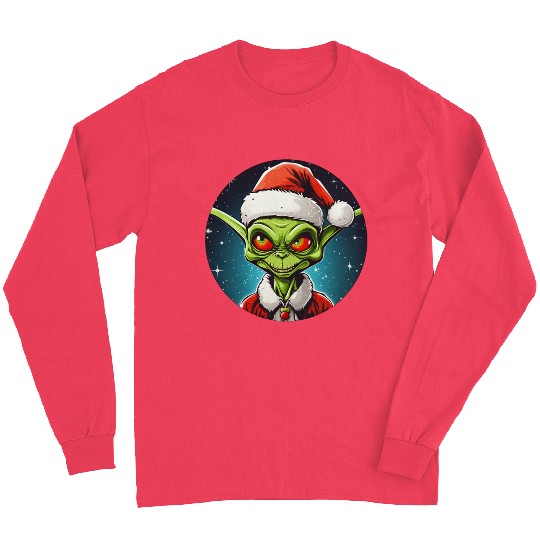 Alien Christmas Long Sleeves