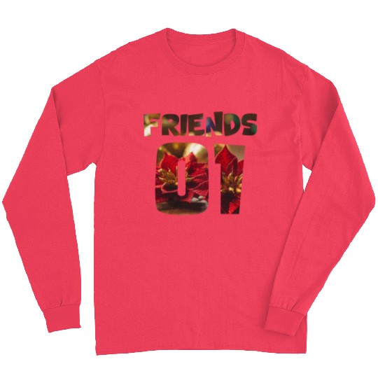 best friends for 3 - FRIENDS Long Sleeves