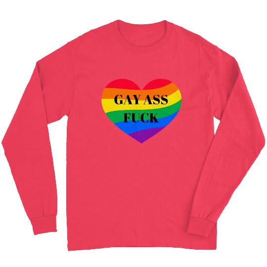 Rainbow Heart Gay Long Sleeves
