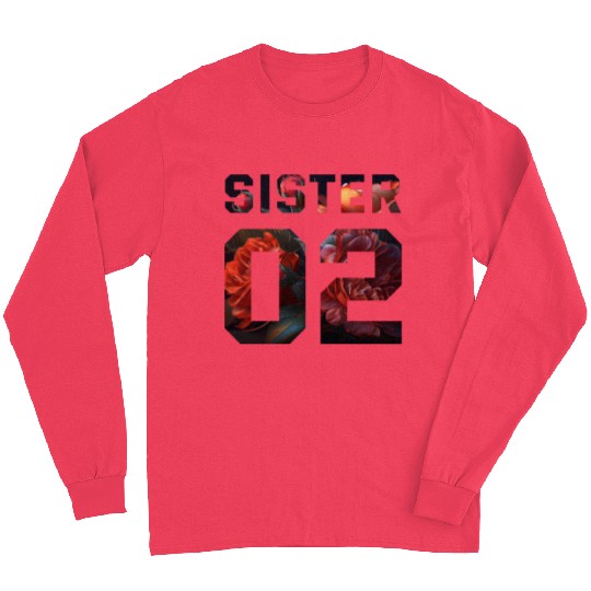COUPLE FLOWER SISTER 02 Long Sleeves