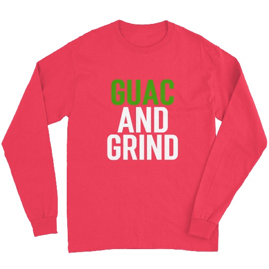 Guac and Grind Avocado Gym Long Sleeves
