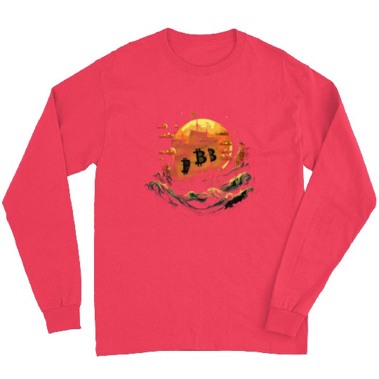 Bitcoin Ship Long Sleeves
