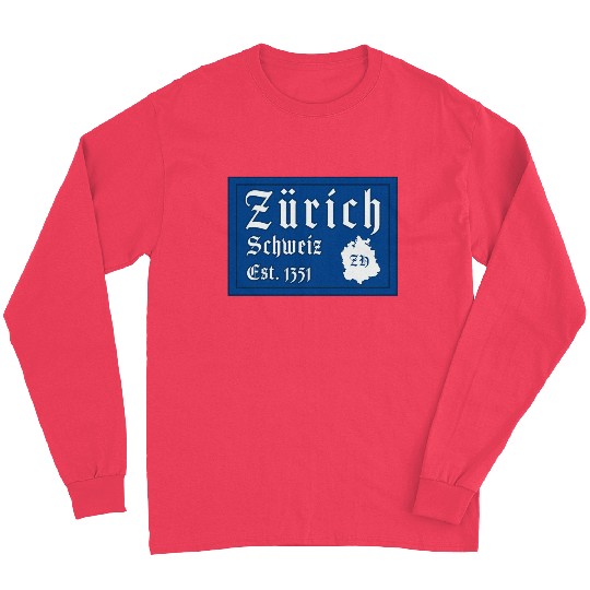 Zürich Switzerland Long Sleeves
