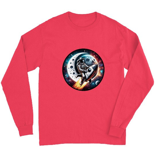 Space Cowboy Astronaut Long Sleeves