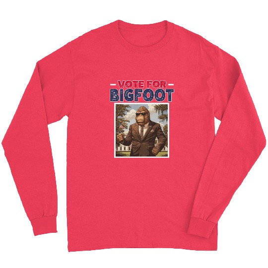 Presidential elections 2024 Bigfoot Long Sleeves