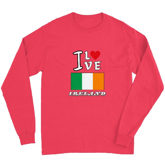 I Love Ireland Long Sleeves