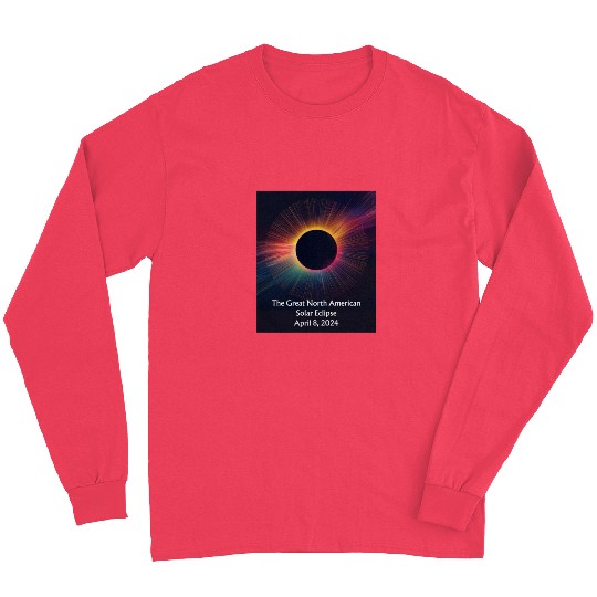 Celestial Dance: Solar Eclipse Long Sleeves