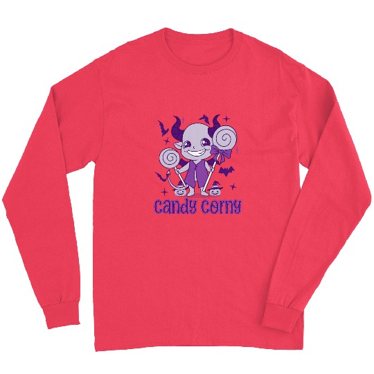 Candy Corny Cute Ghost Long Sleeves