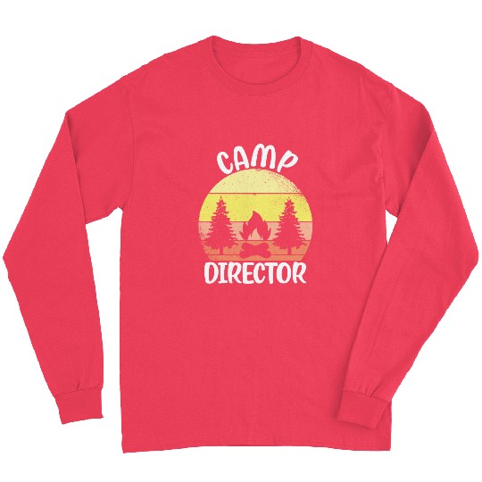 Counselor Camper Summer Camp Director Long Sleeves