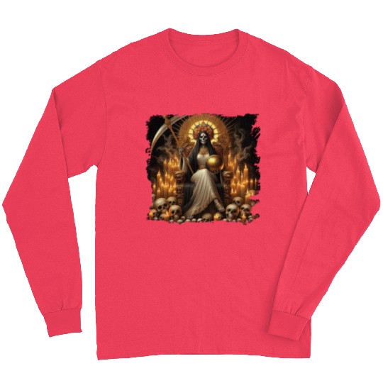 La Santa Muerte Saint Death Long Sleeves
