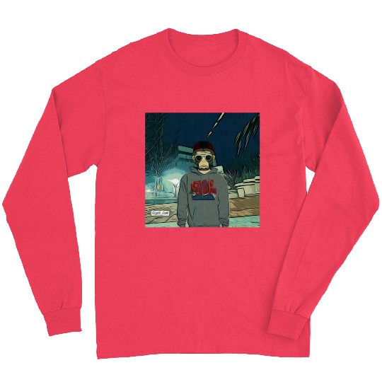Gangsta Gorilla-Primate Jonez Gorilla Wear Long Sleeves