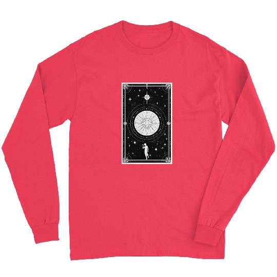 Tarot Card Astrology Occult Mystical Witchy Long Sleeves