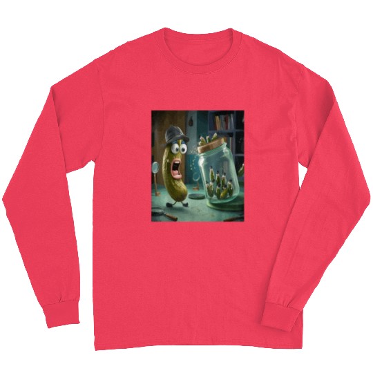 Funny Pickle Surprise Cucumber Pickles Long Sleeves