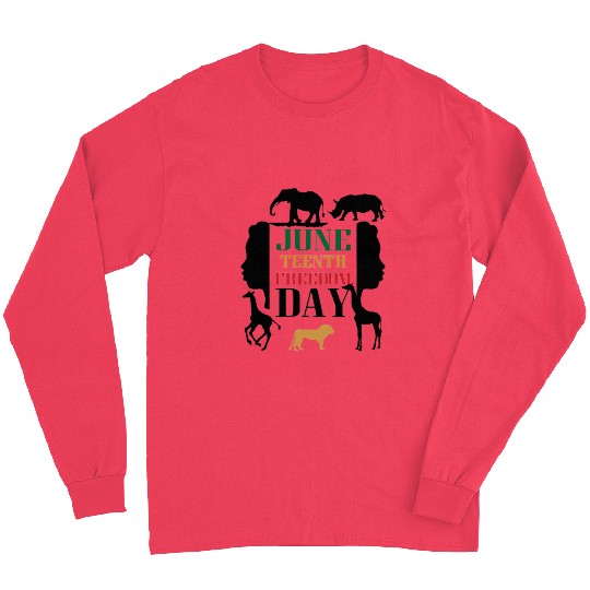 "Juneteenth Long Sleeves