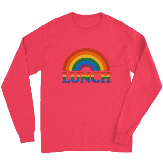 LGBTQ Rainbow Lunch - Colorful Pride Long Sleeves