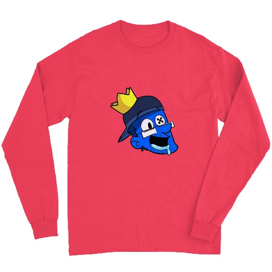 Blue Duddy Face Long Sleeves