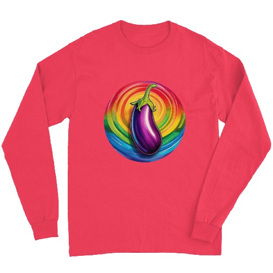 LGBTQ Eggplant Long Sleeves