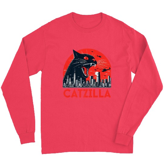 Catzilla Cat Japanese Premium Long Sleeves