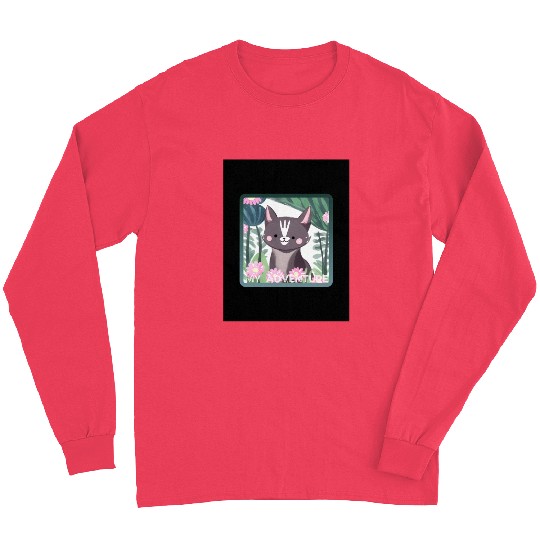 My cat is nice Long Sleeves