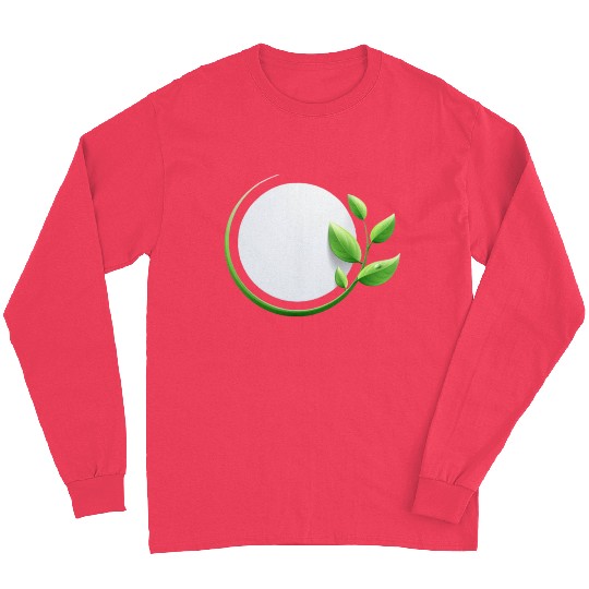 To create a green eco-friendly design stock illust Long Sleeves