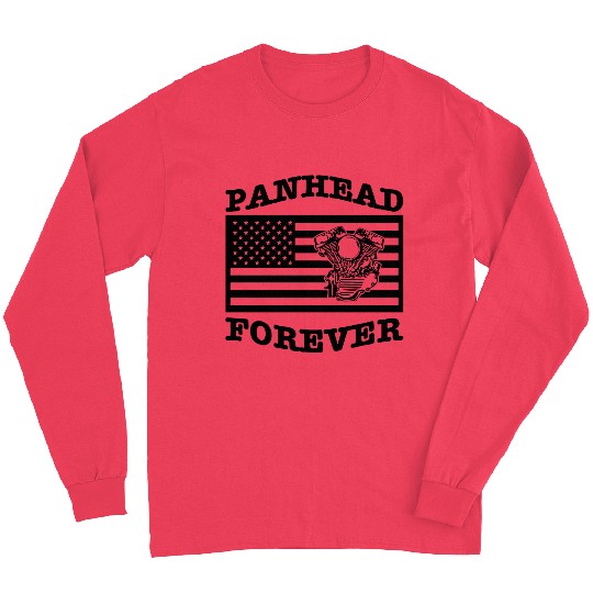 Panhead Forever Flag LIKE US ON FACEBOOK # Long Sleeves