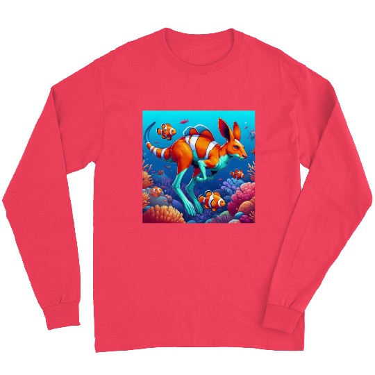The kangaroo-clown fish Long Sleeves