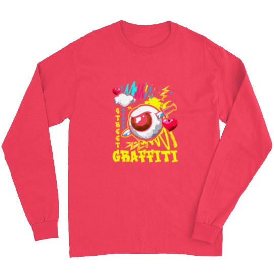 Graffiti Train Hip Hop Long Sleeves
