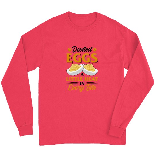 Funny Deviled Eggs Designs For Deviled Egg Lover Long Sleeves