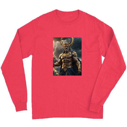 Zeus Jupiter Roman Greek God Long Sleeves