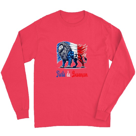 The pride of Besançon flag design Long Sleeves