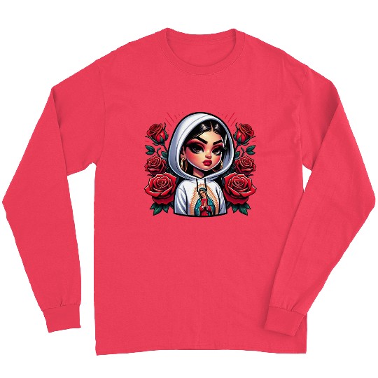 Virgen de Guadalupe Our Lady of Guadalupe Long Sleeves
