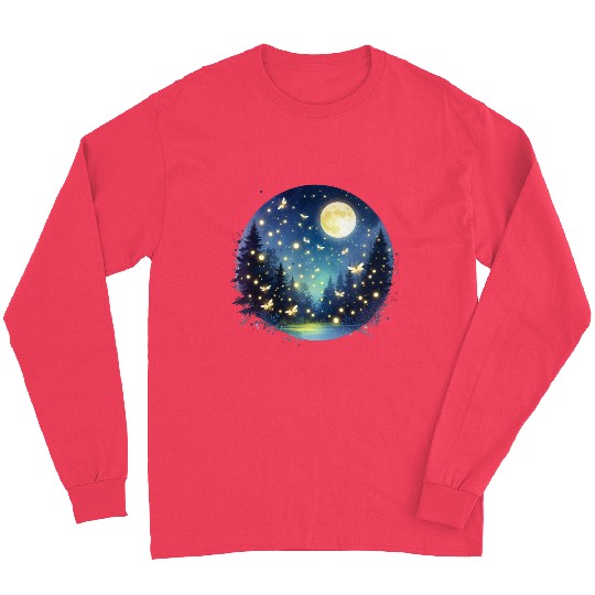 Moonlit Fireflies Long Sleeves
