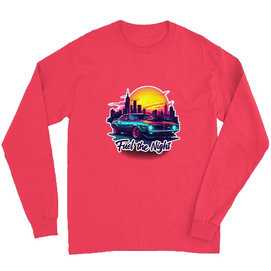 Cyberpunk Muscle Car Long Sleeves
