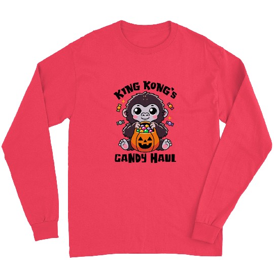 Kingkong's Candy Haul Halloween Trick-or-Treat Bag Long Sleeves