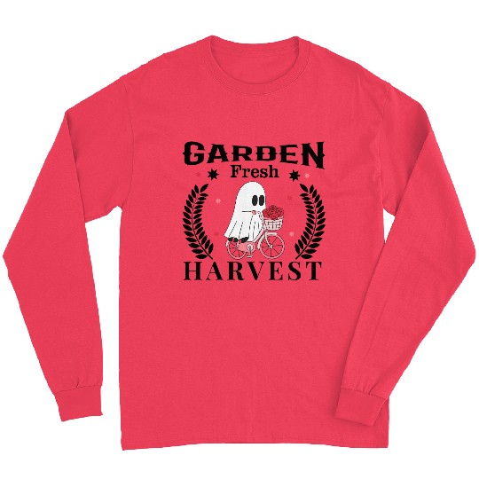 Garden Fresh Harvest, Flowers Harvest Design Long Sleeves