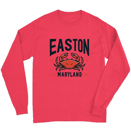 Easton Maryland Easton Md Sea Crab Long Sleeves