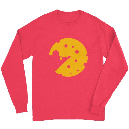Cheese or a mouse in this fun optical illusion Long Sleeves