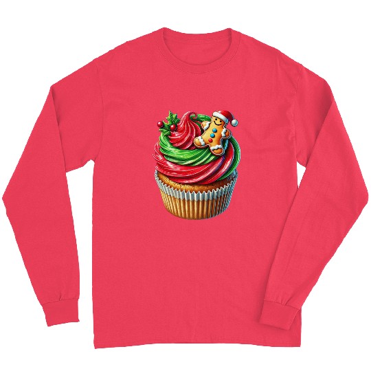 Christmas ice cream, Merry Christmas Long Sleeves