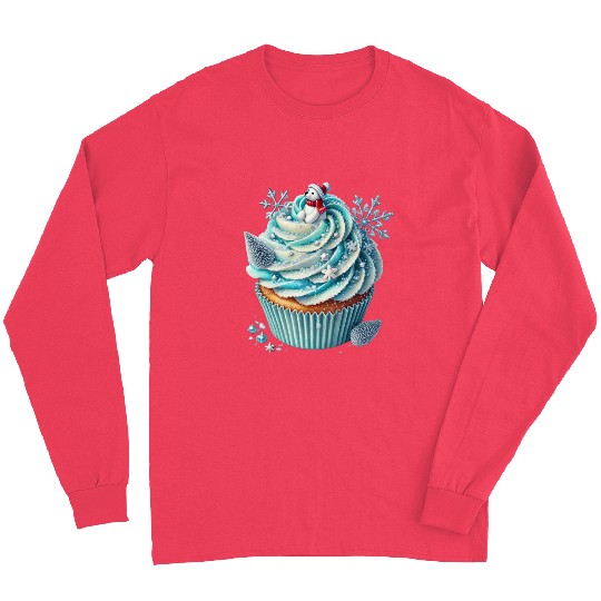 Christmas ice cream, Merry Christmas Long Sleeves