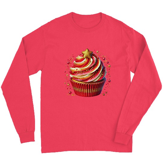 Christmas ice cream, Merry Christmas Long Sleeves